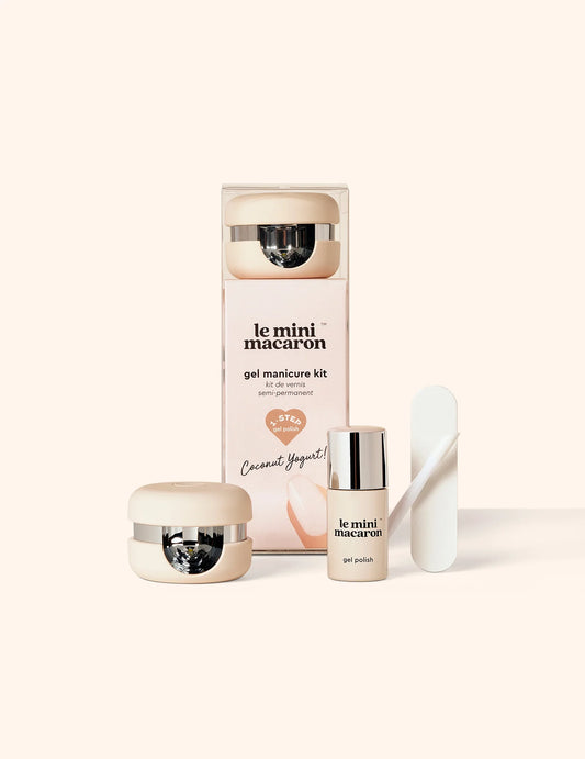 Kit Manicure Le Mini Macaron - Coconut Yogurt
