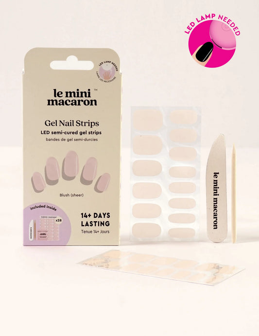 Uñas Gel Precuradas - Blush