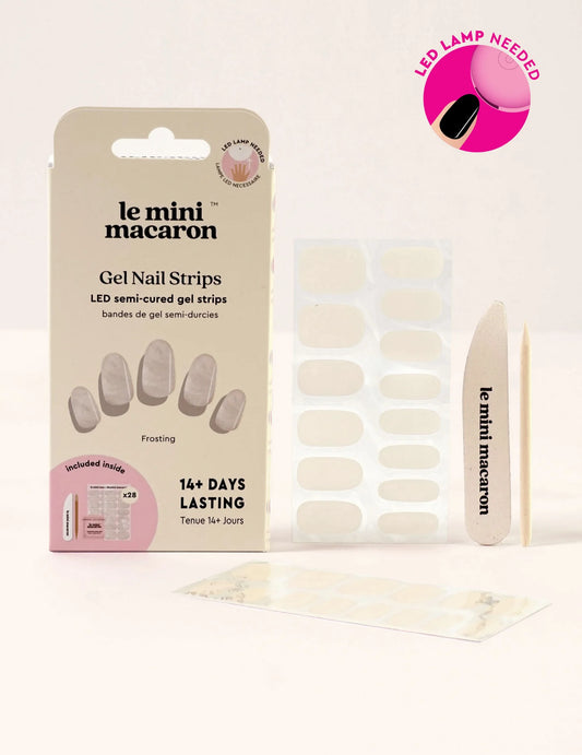 Uñas Gel Precuradas - French