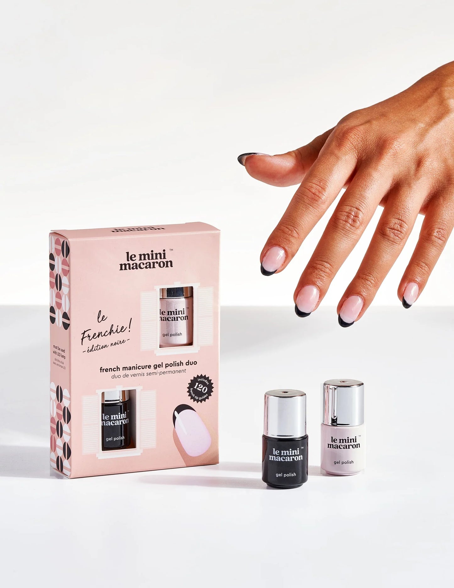 Set Le Frenchie Gel Permanente - Black Edition