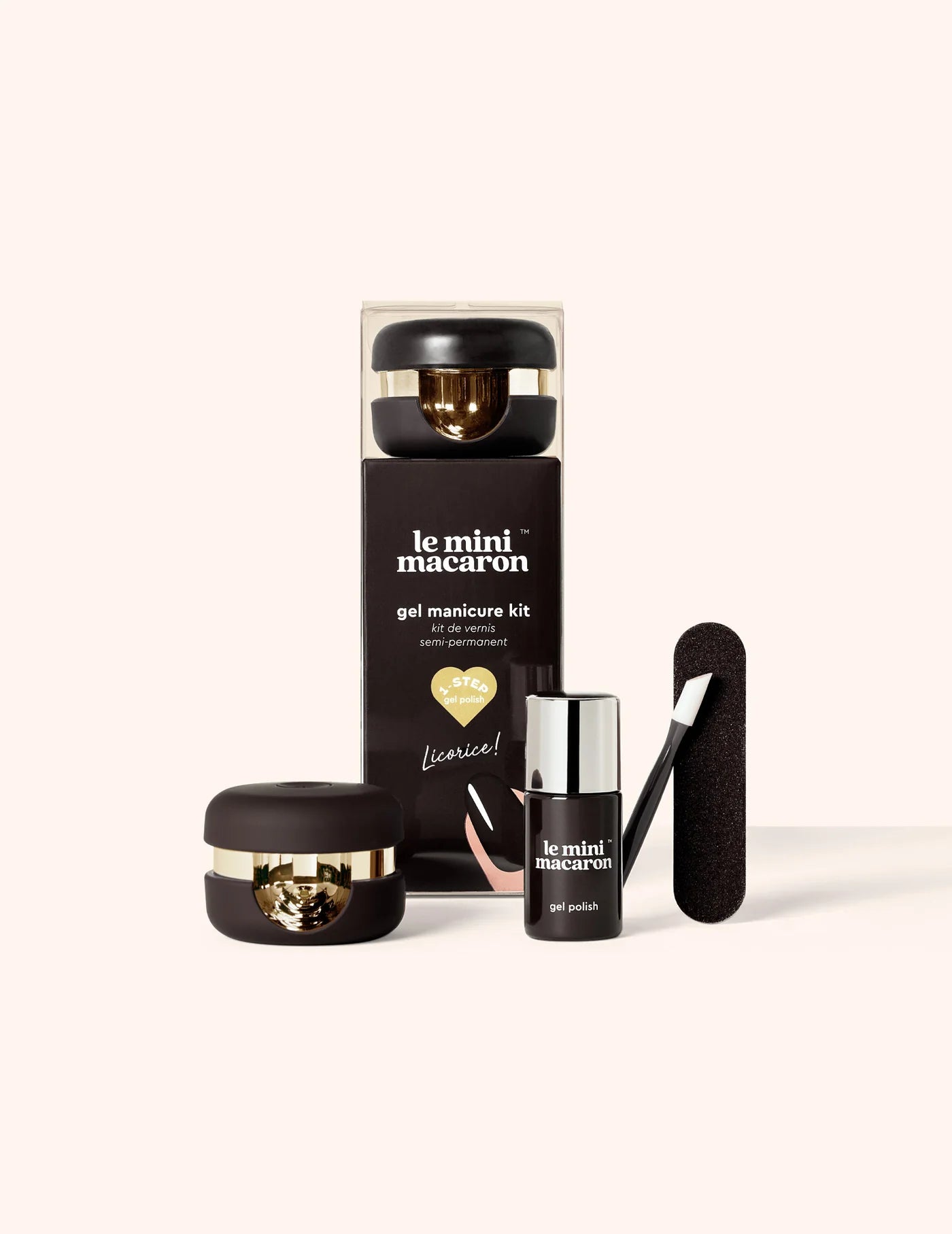 Kit Manicure Le Mini Macaron - Licorice