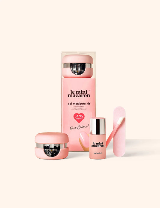Kit Manicure Le Mini Macaron - Rose Creme
