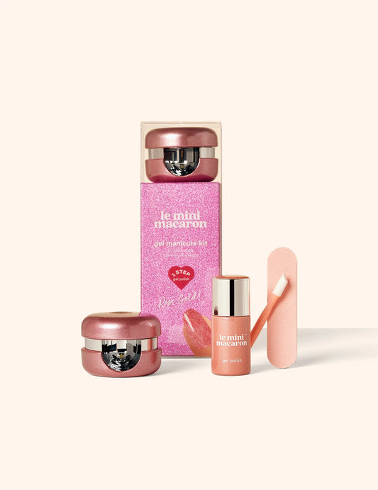 Kit Manicure Le Mini Macaron - Rose Gold