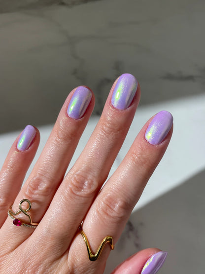 Liquido Efecto Perlado Violet Frost